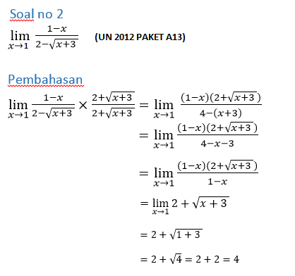 contoh soal fungsi limit